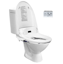Унитаз напольный Cersanit Bast + биде Panasonic DL-ME45